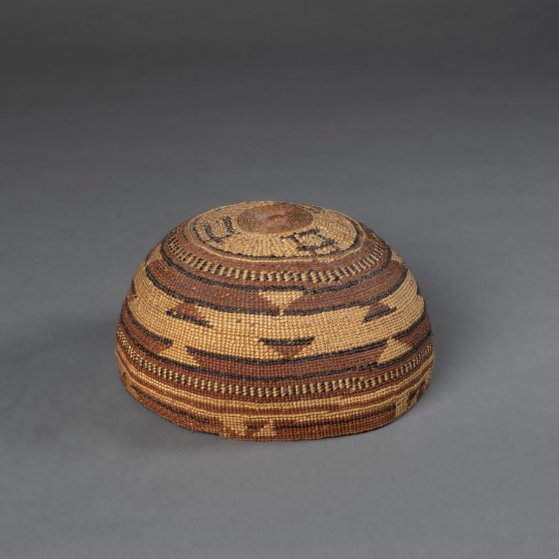 A Northern California basketry hat (1 of 5)