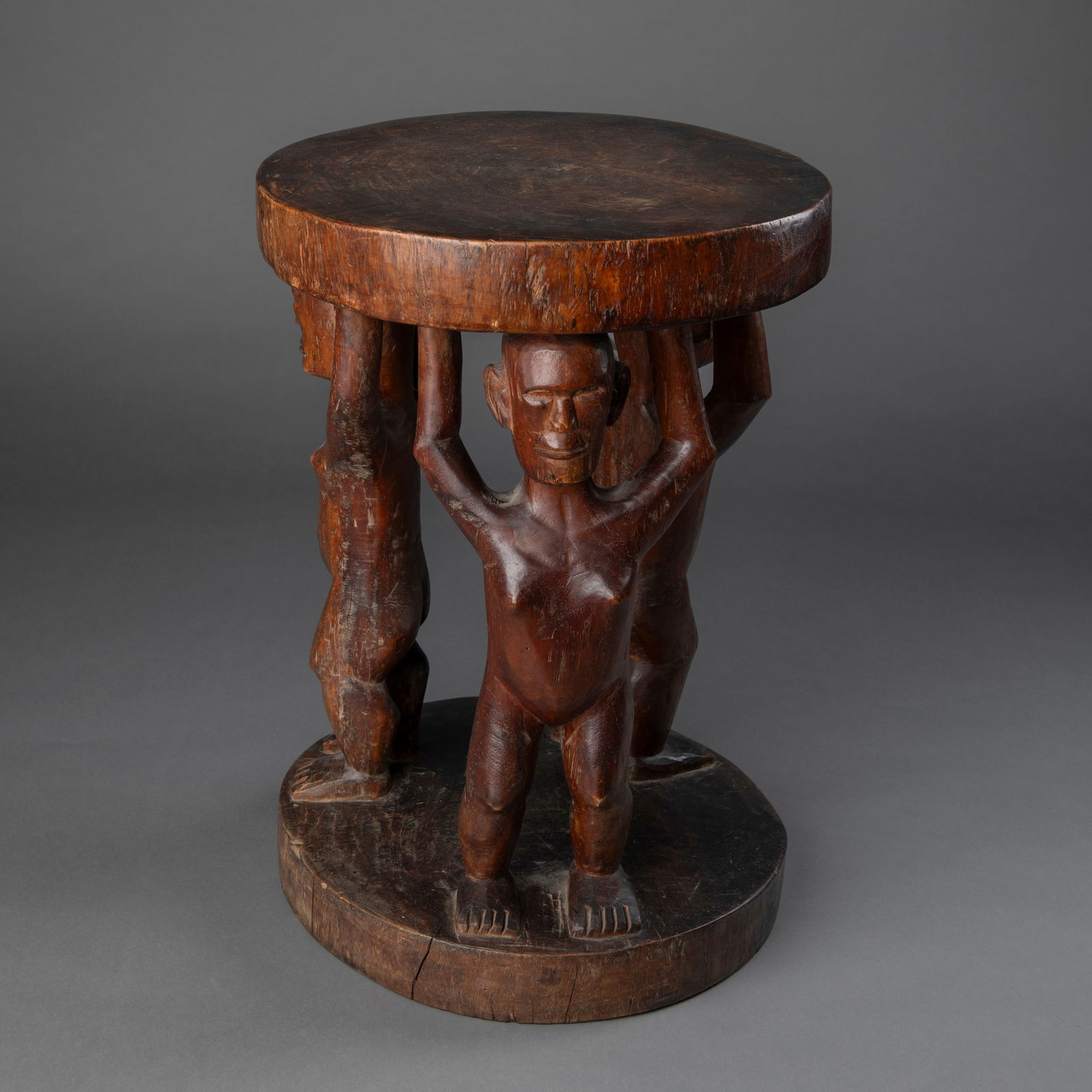 A Philippines effigy stool - 2