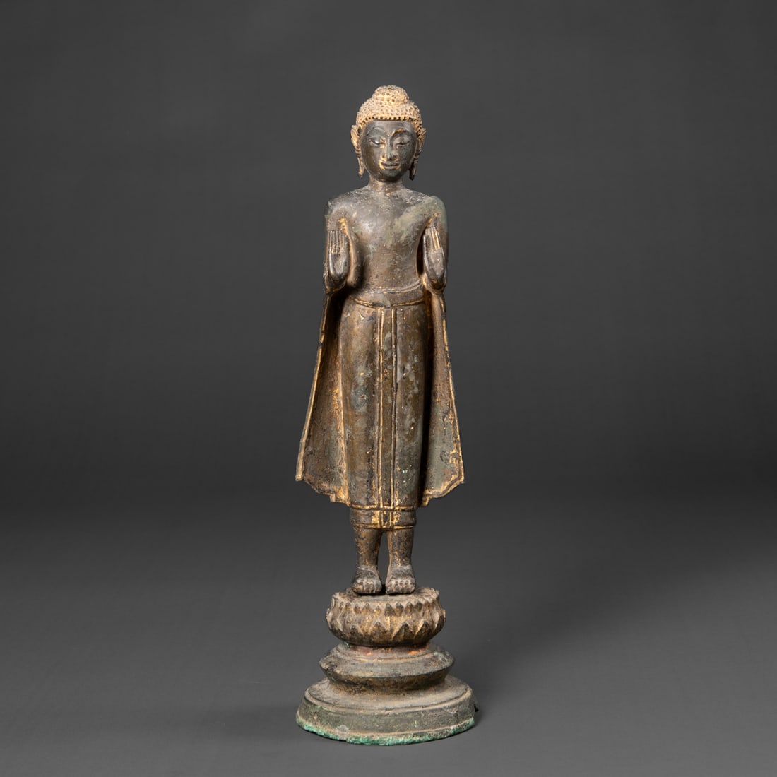 A Japanese bronze Buddha (1 of 4)