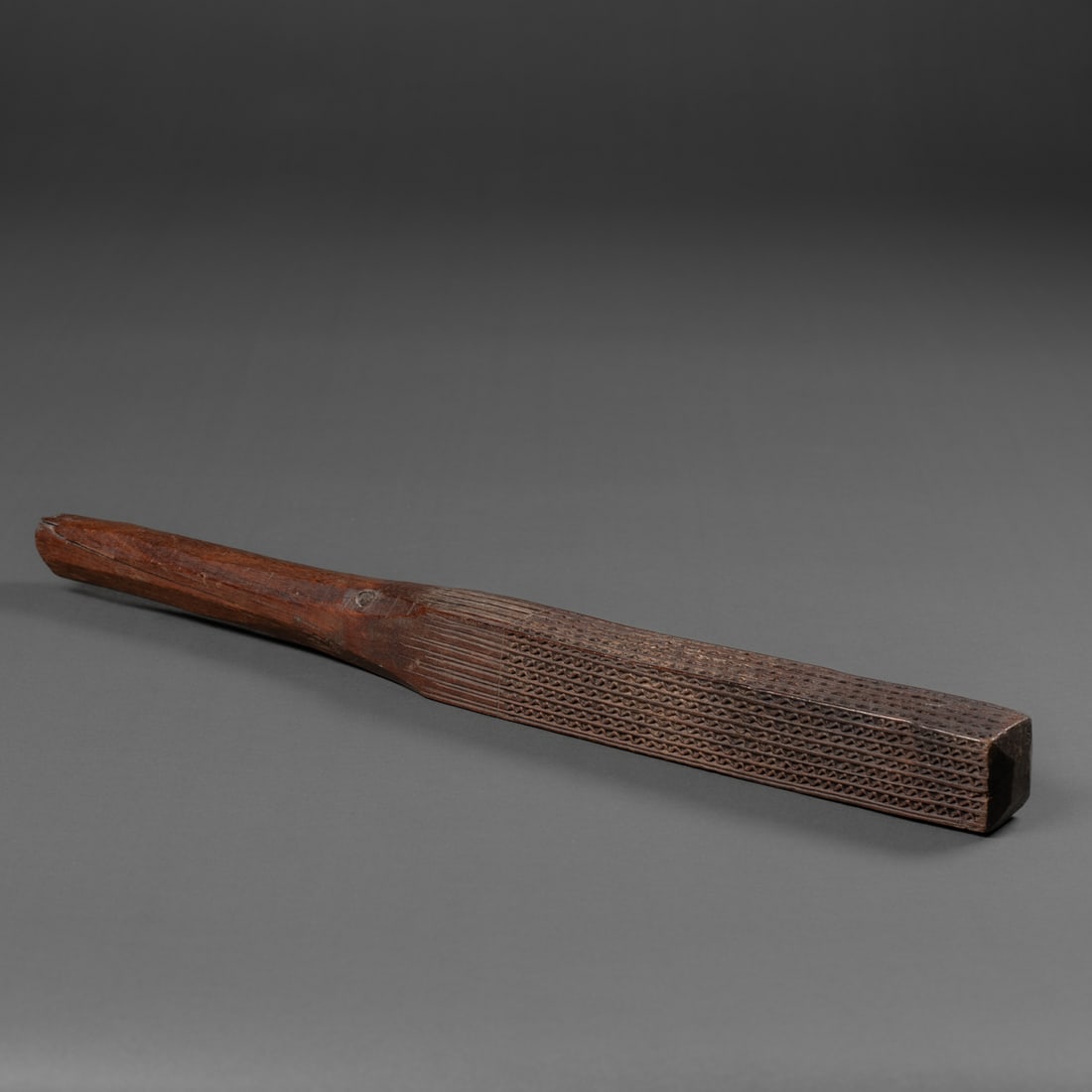 A Hawaiian kapa beater - 3