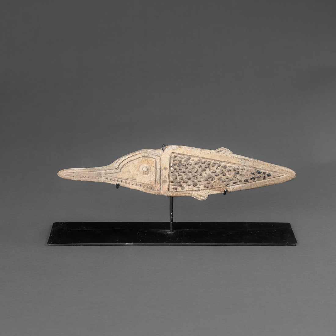 A Pre-Columbian ceramic cassava grater (1 of 4)