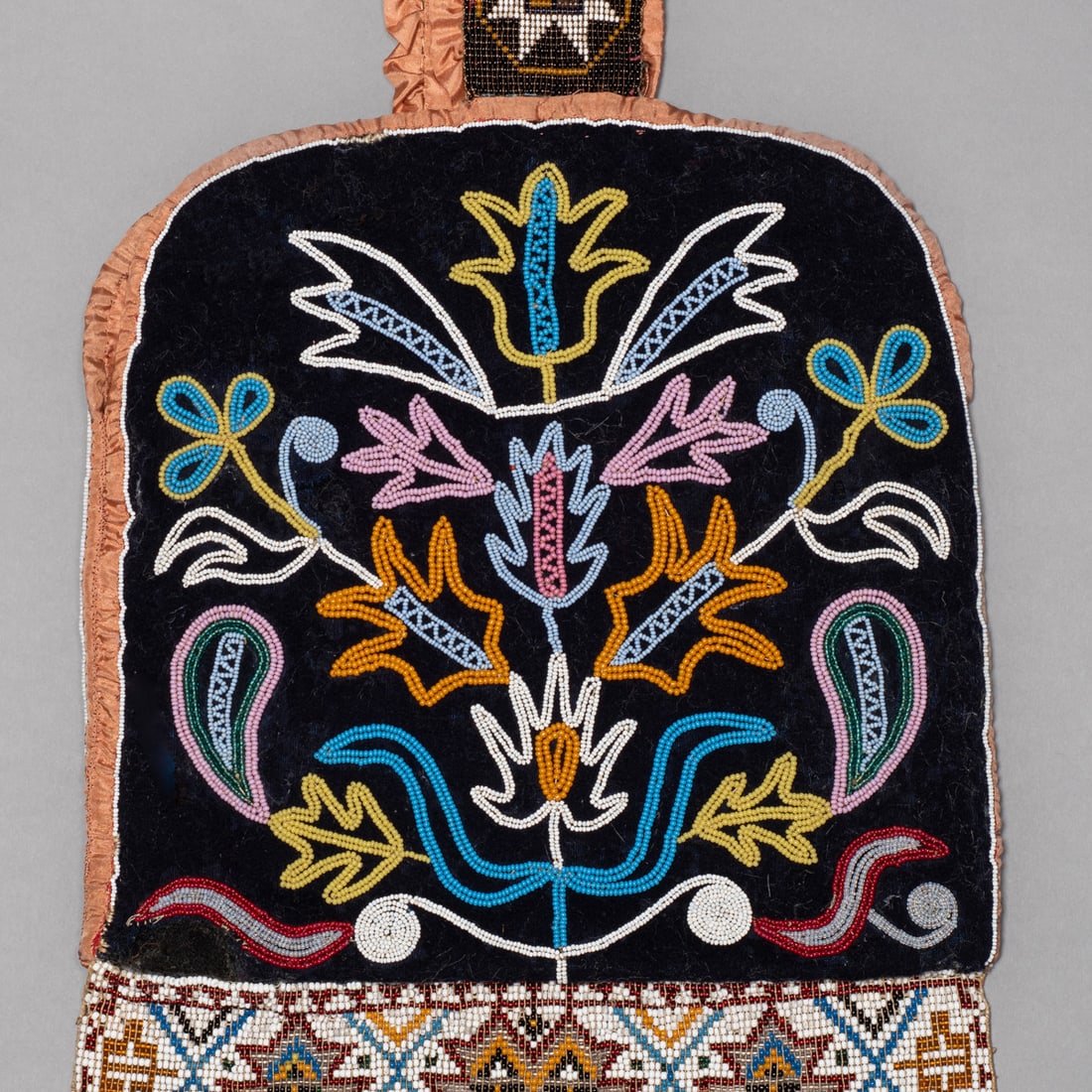 A Cree beaded panel bag - 3