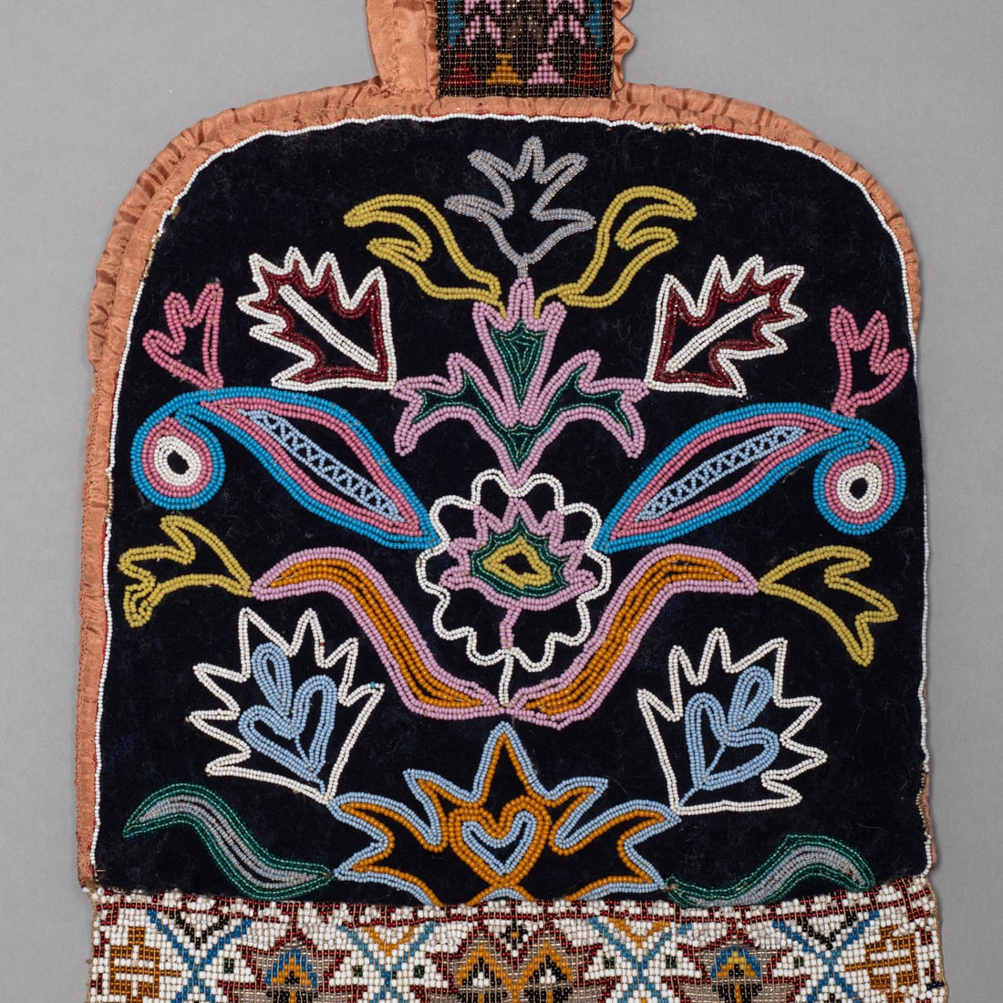 A Cree beaded panel bag - 4