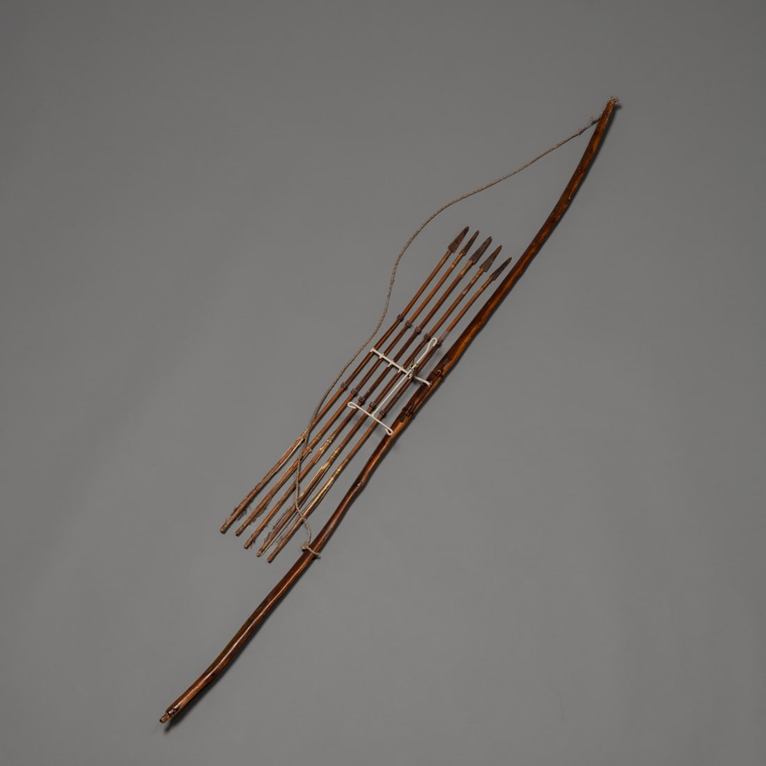 An Apache bow with five arrows - 2