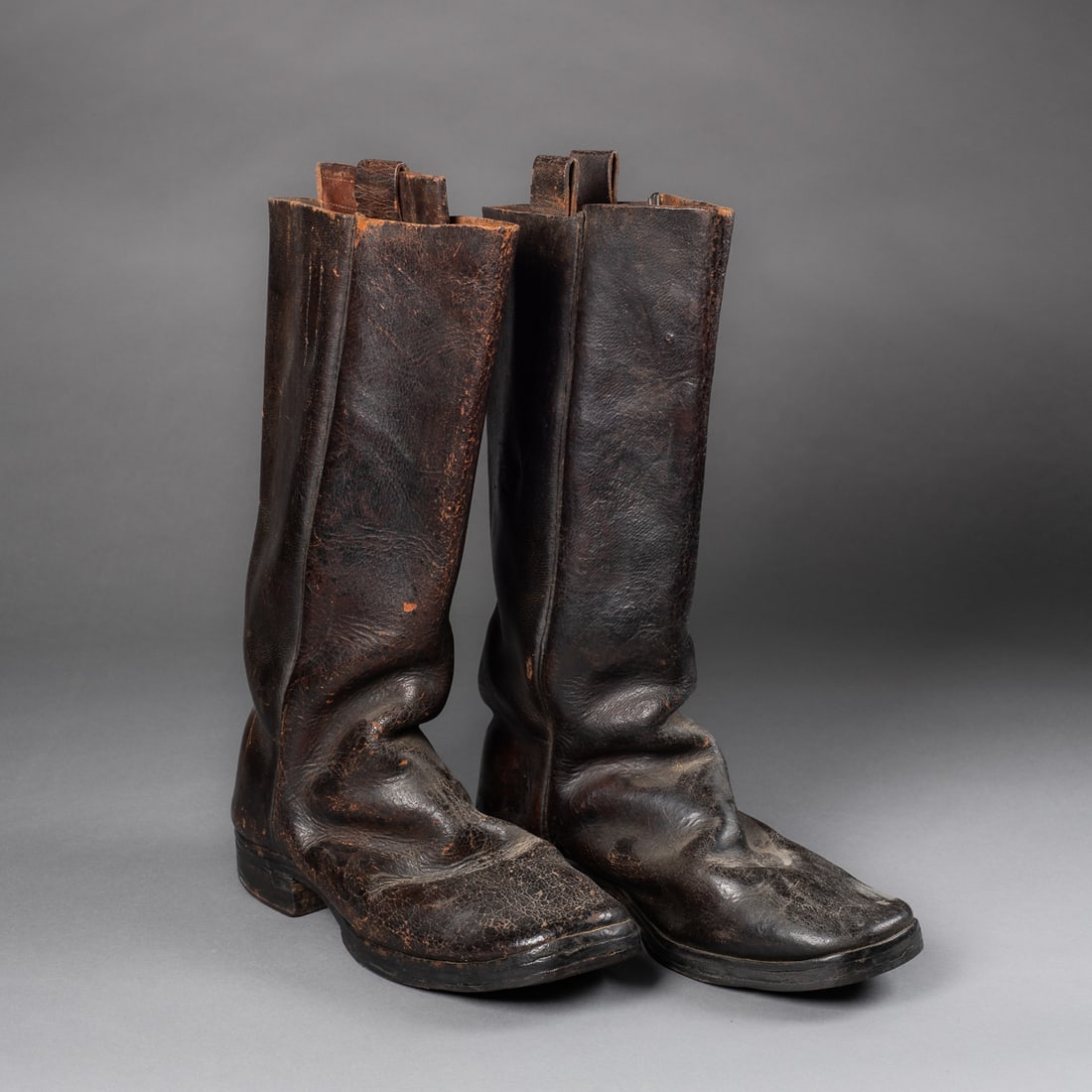 Early Western Cowboy or frontier leather boots (1 of 4)