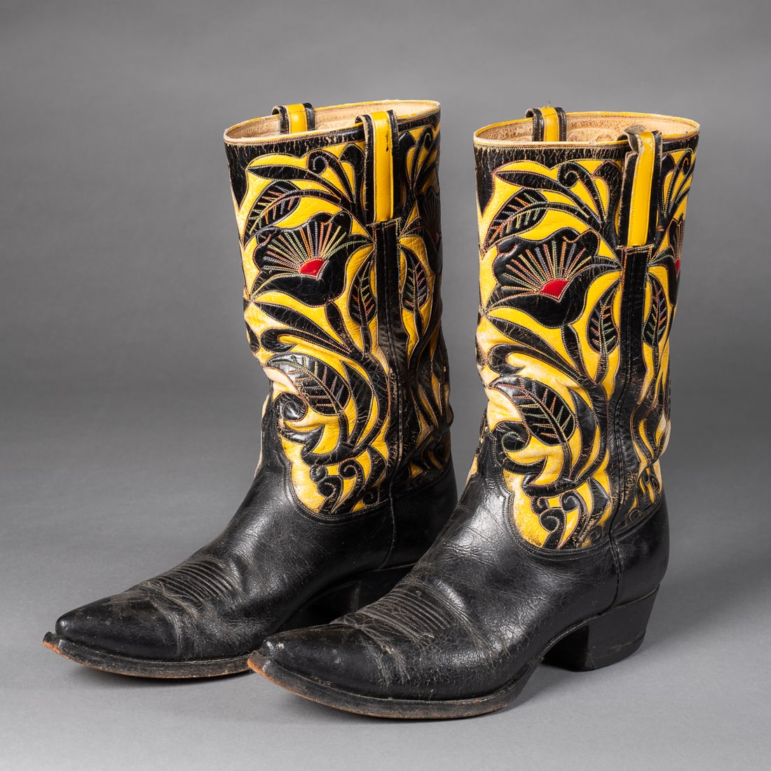 Two pair of cowboy boots - 4