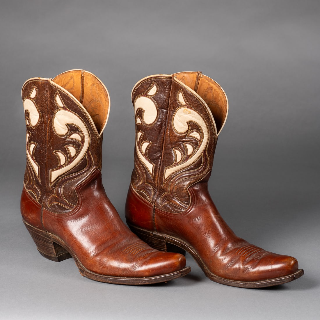 Two pair of cowboy boots - 5