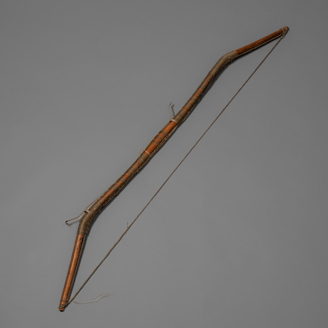 An Eskimo sinew-backed bow - 2