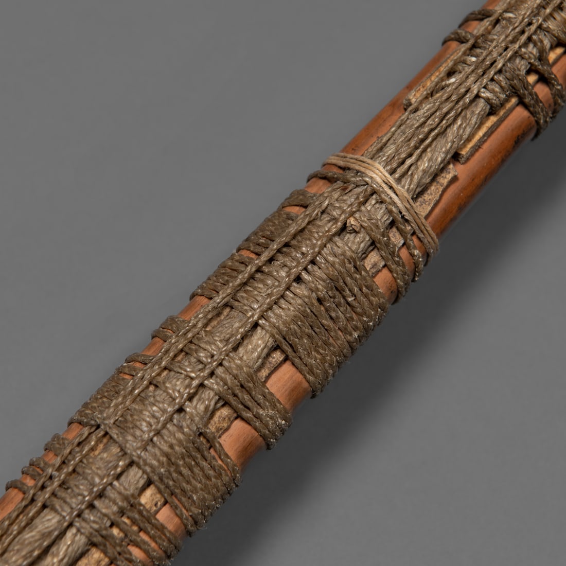 An Eskimo sinew-backed bow - 4