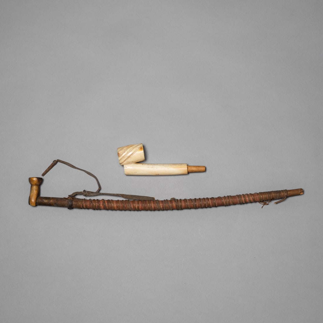 Two Eskimo pipes - 2