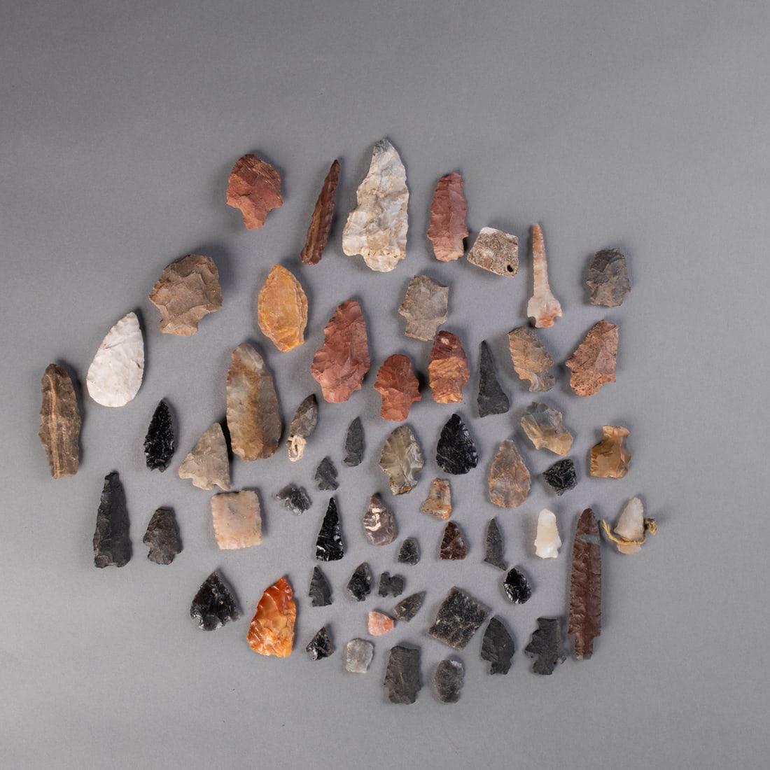 A collection of Northern New Mexican arrow heads (1 of 4)