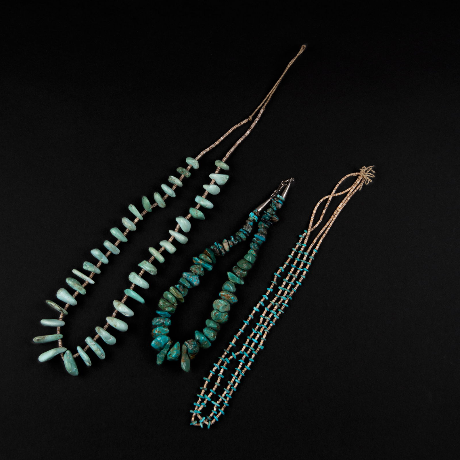 Three Southwest turquoise necklaces (1 of 2)