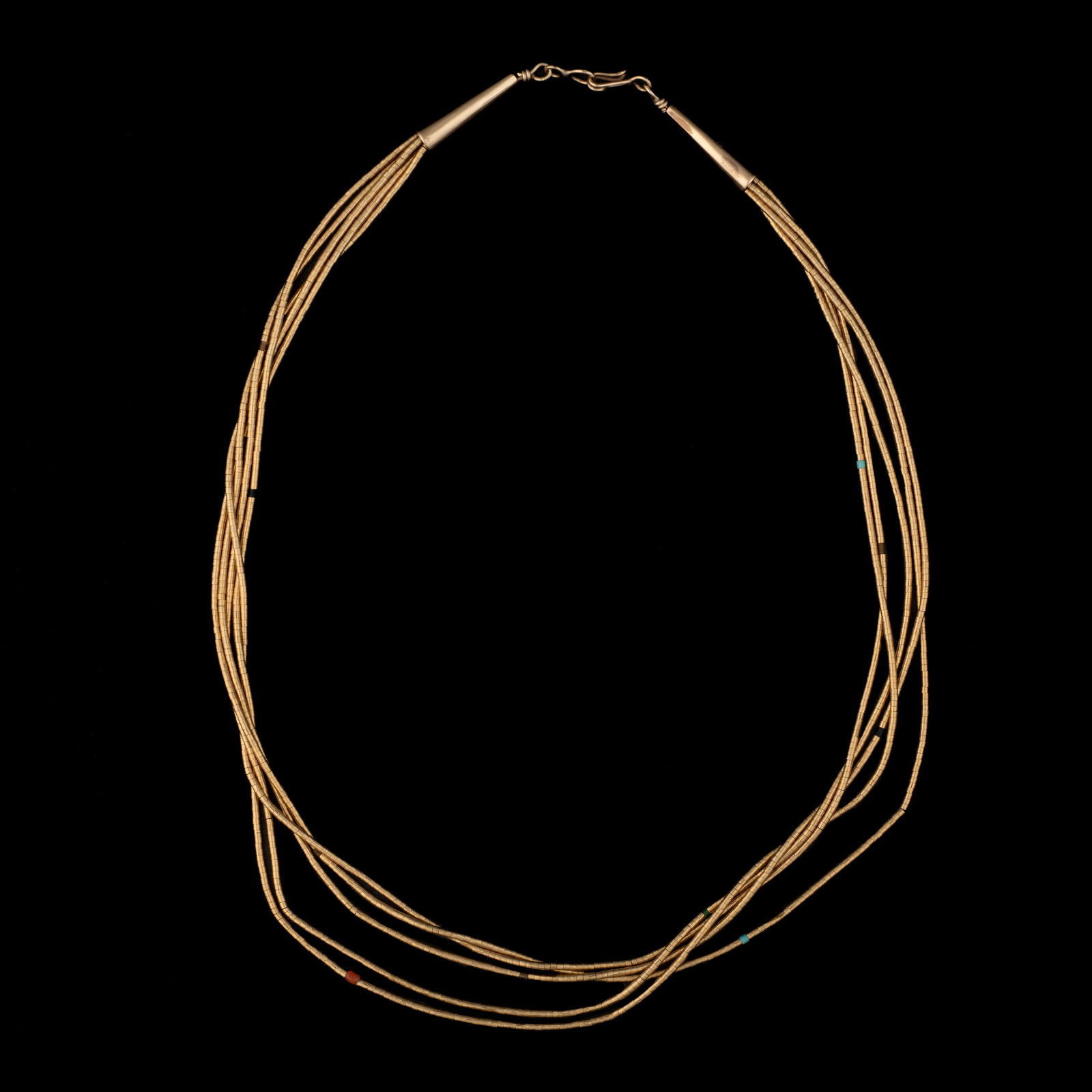 A Johnnie Rosetta liquid gold necklace (1 of 2)