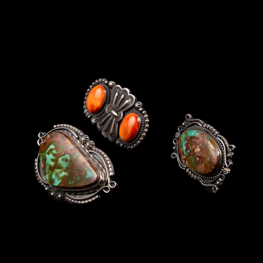 Three Robert Platero rings