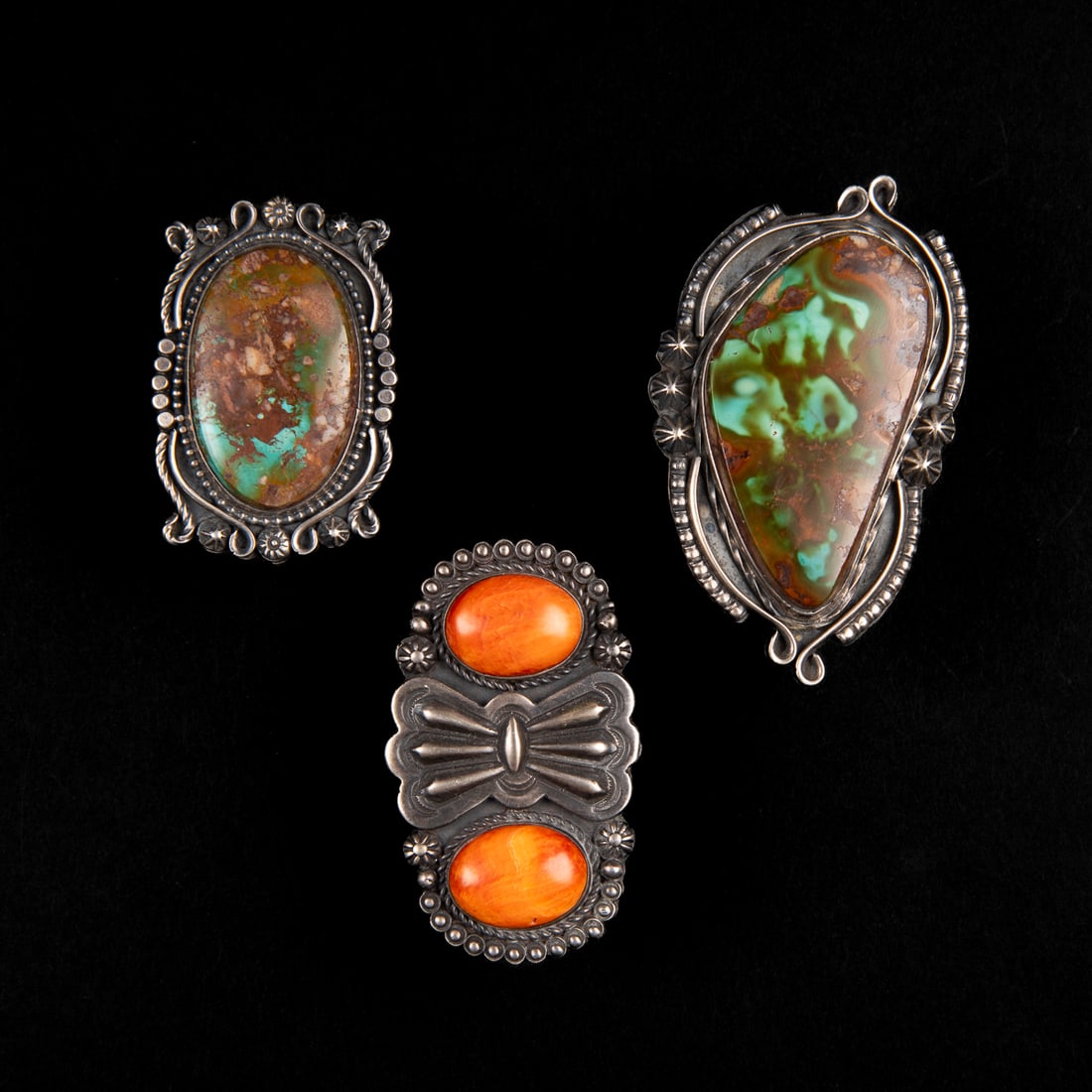 Three Robert Platero rings - 3