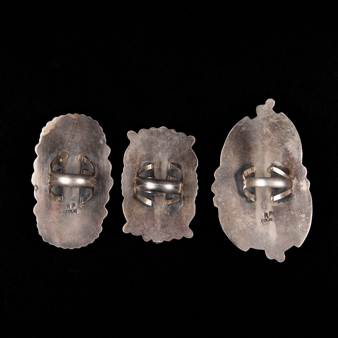 Three Robert Platero rings - 4