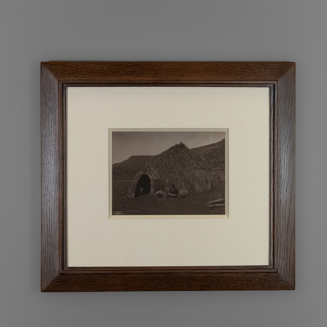 An Edward Curtis Platinum photograph (1 of 4)