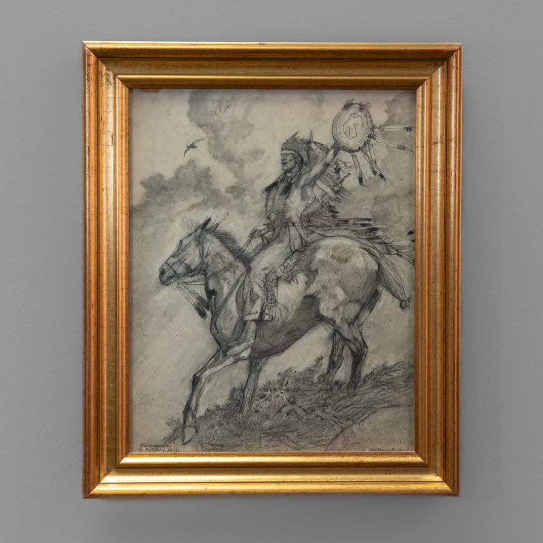 Two Hernando Villa drawings - 5