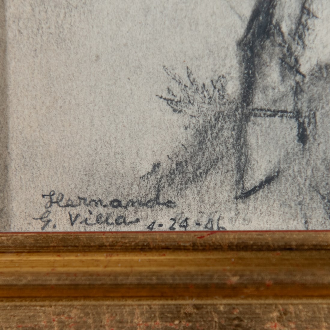 Two Hernando Villa drawings - 7