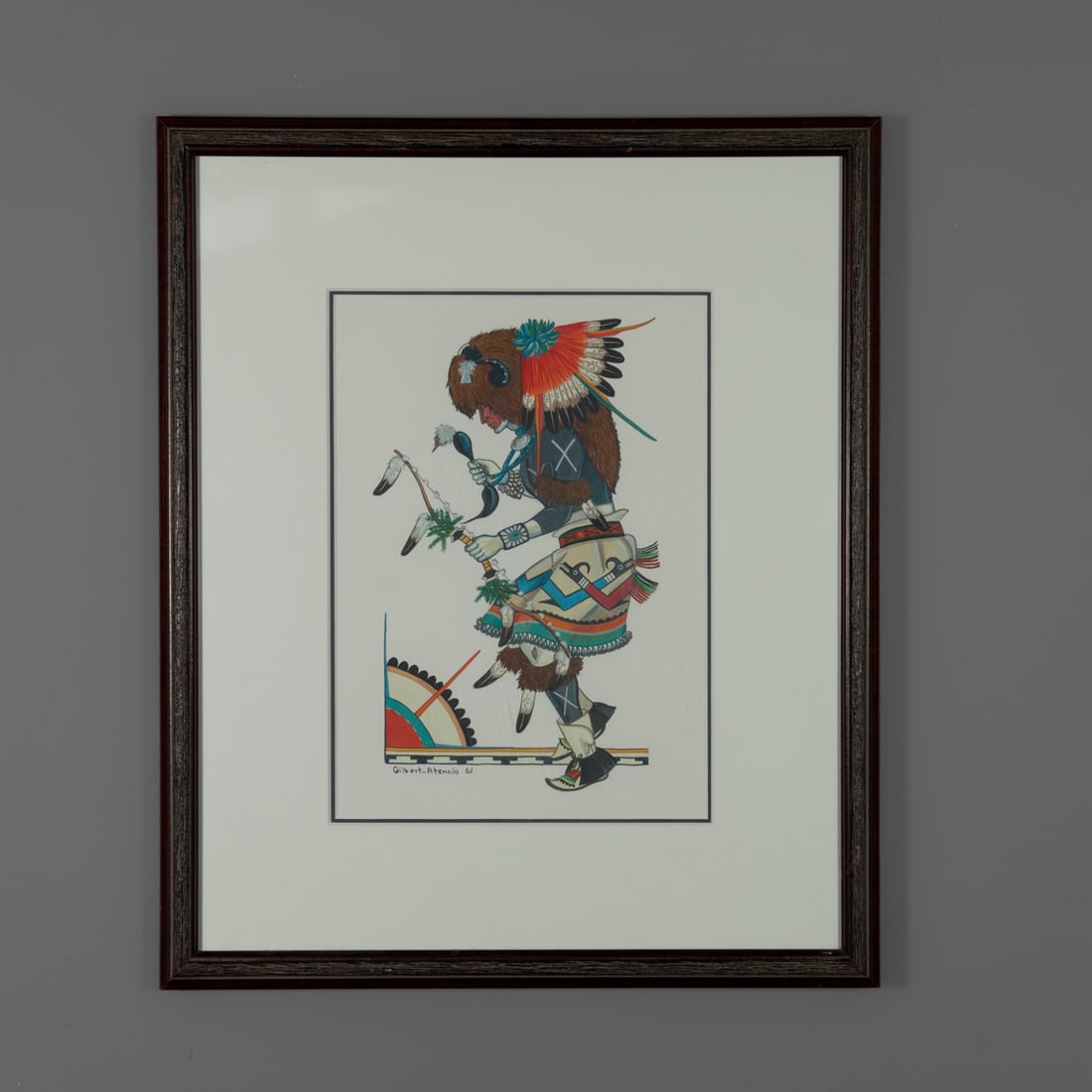 A Gilbert Atencio painting (1 of 3)