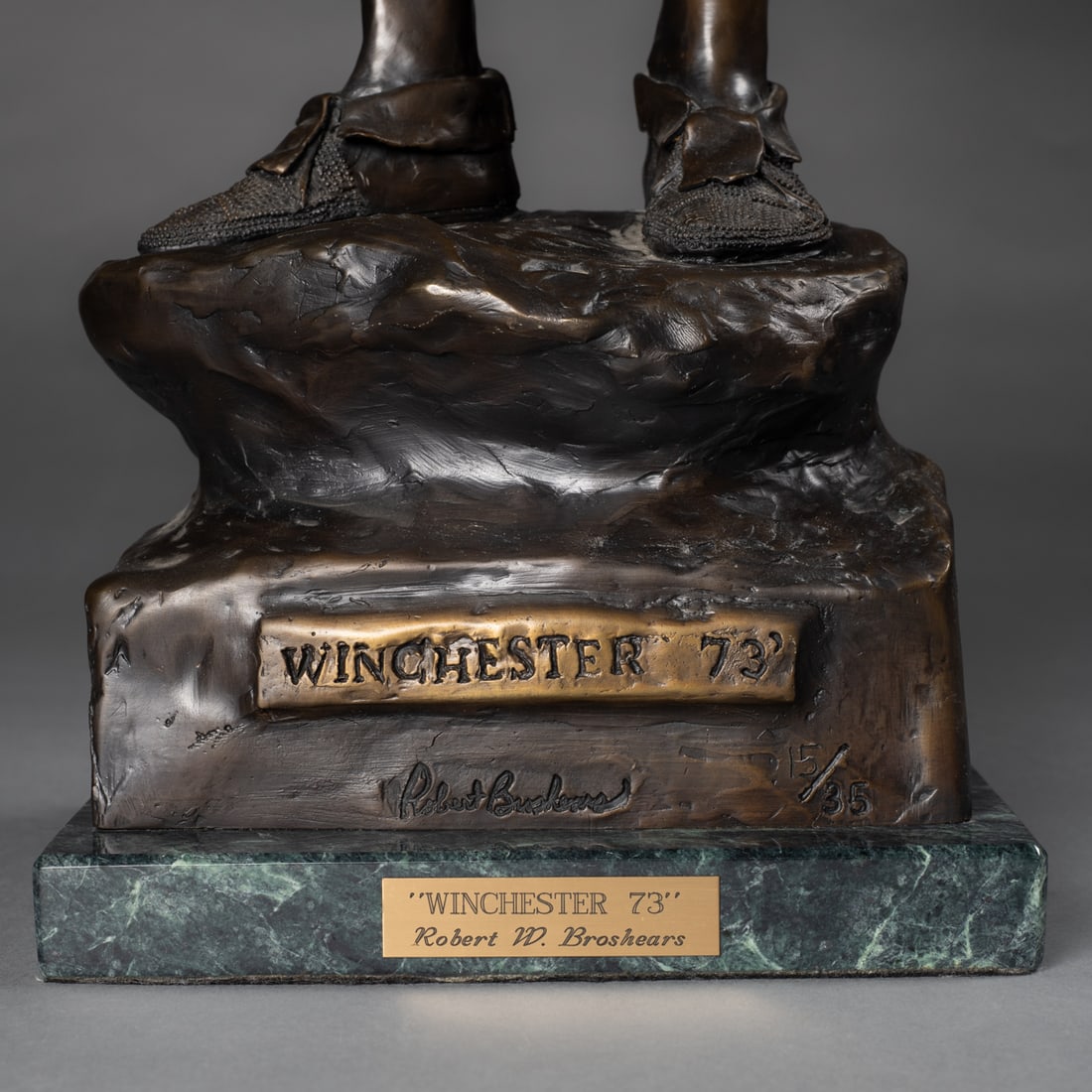 Robert W. Broshears “Winchester 73" Bronze - 7