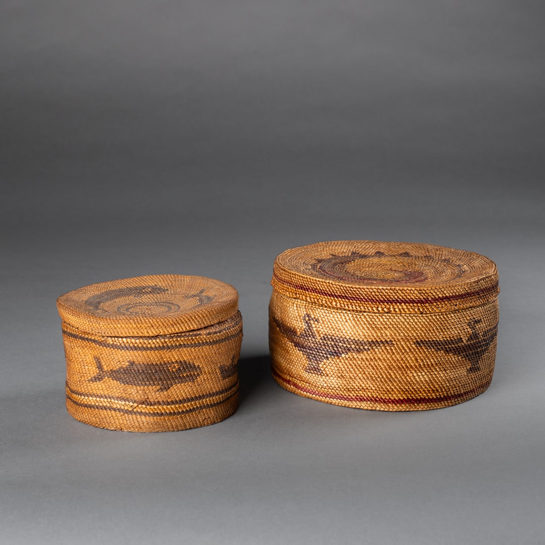 Two Northwest Coast baskets - 2