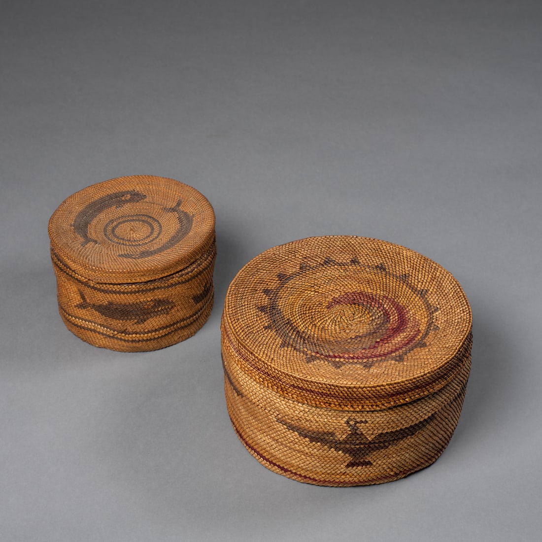 Two Northwest Coast baskets - 3