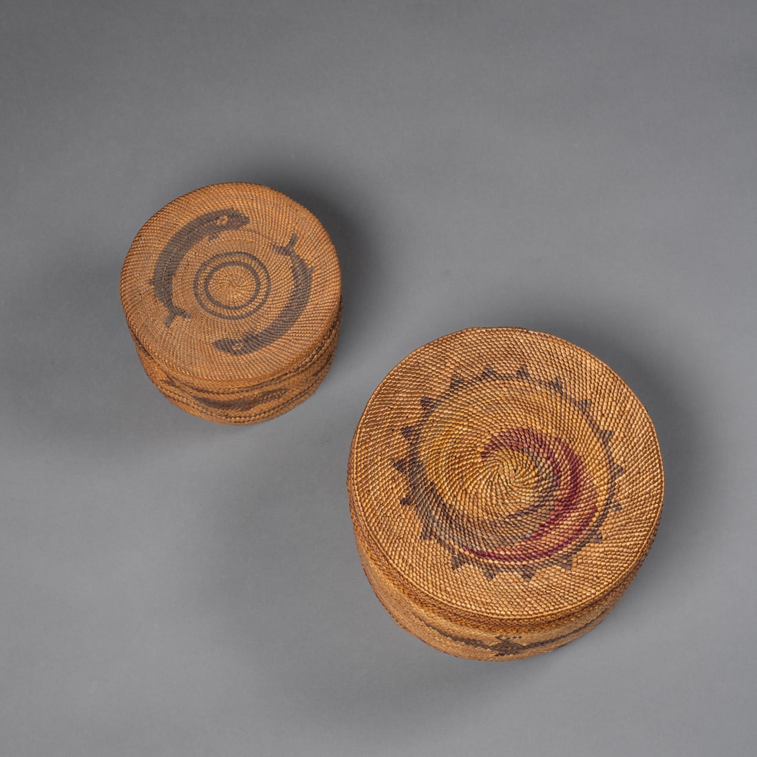 Two Northwest Coast baskets - 4