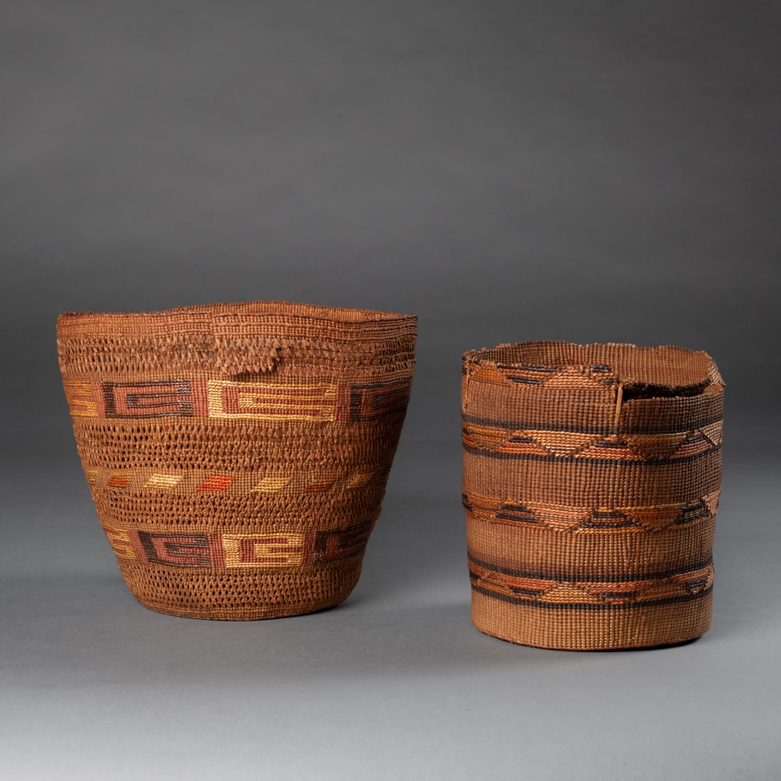 Two Northwest Coast baskets - 2