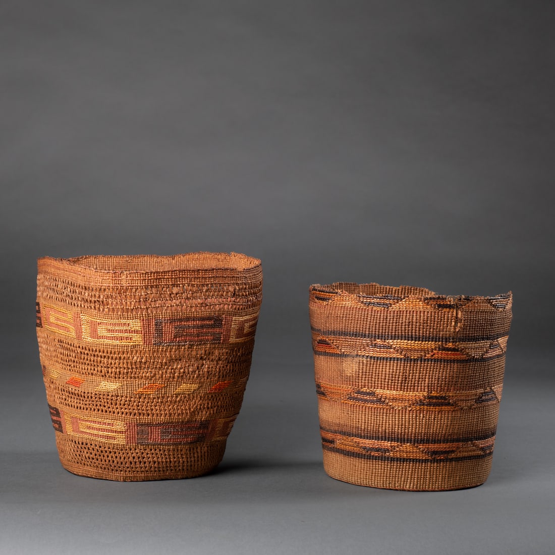 Two Northwest Coast baskets - 3