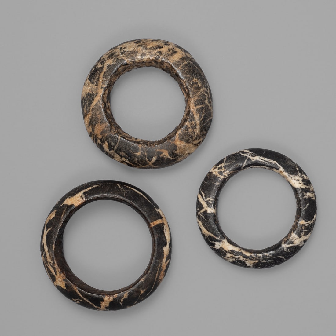 Three stone Dogon bracelets - 2