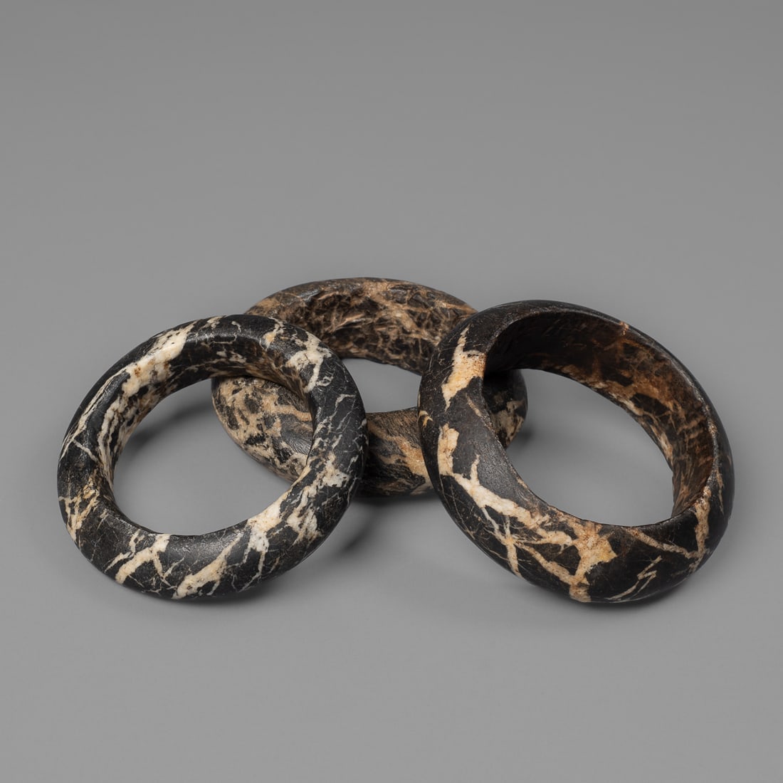 Three stone Dogon bracelets - 3