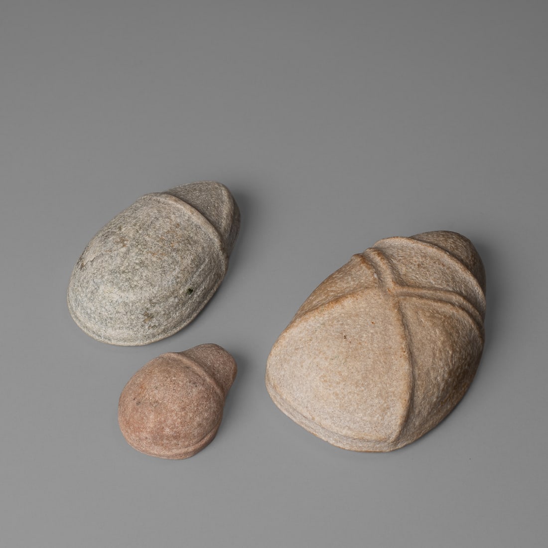 Three Neolithic Saharan mortars - 3