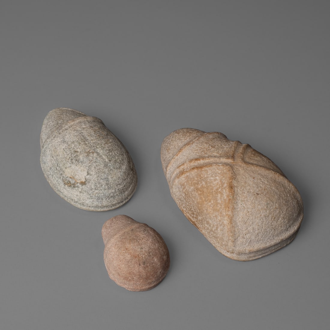 Three Neolithic Saharan mortars - 4