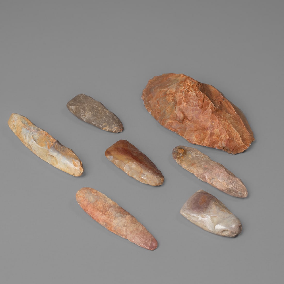 Seven Tilemsi stone tools - 4