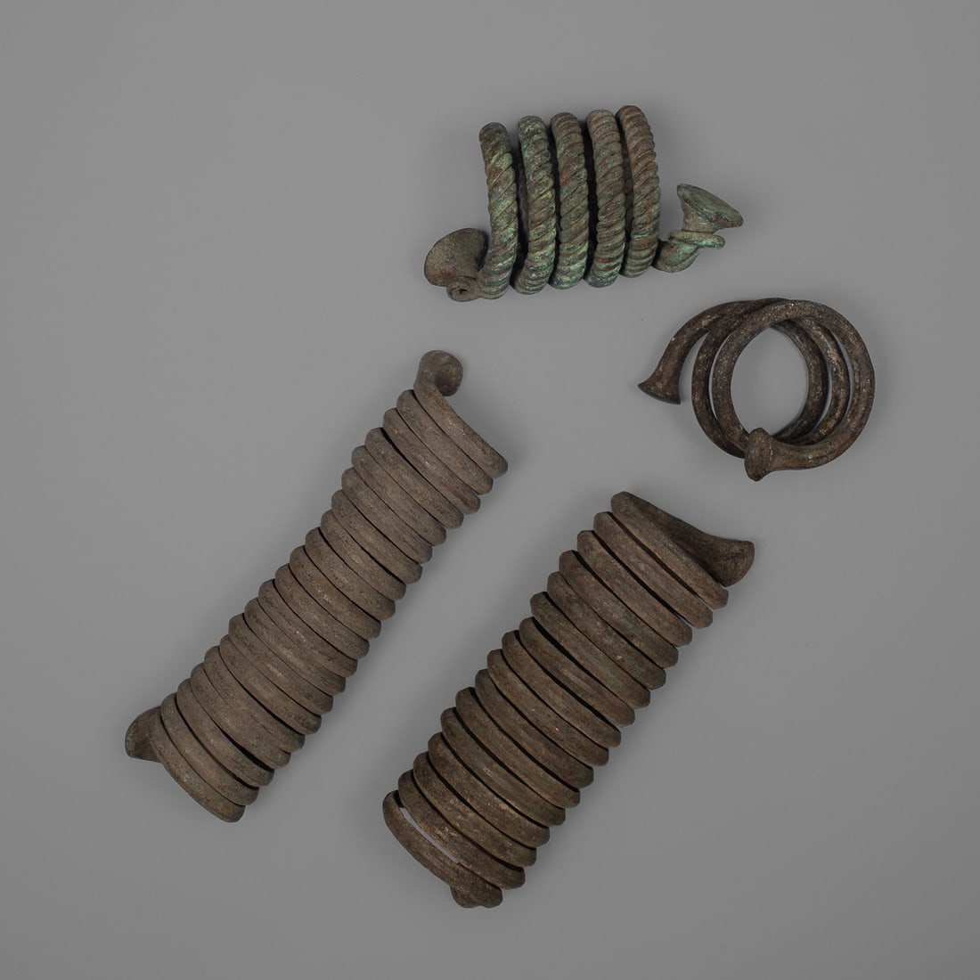 Four Obolo currency objects - 2