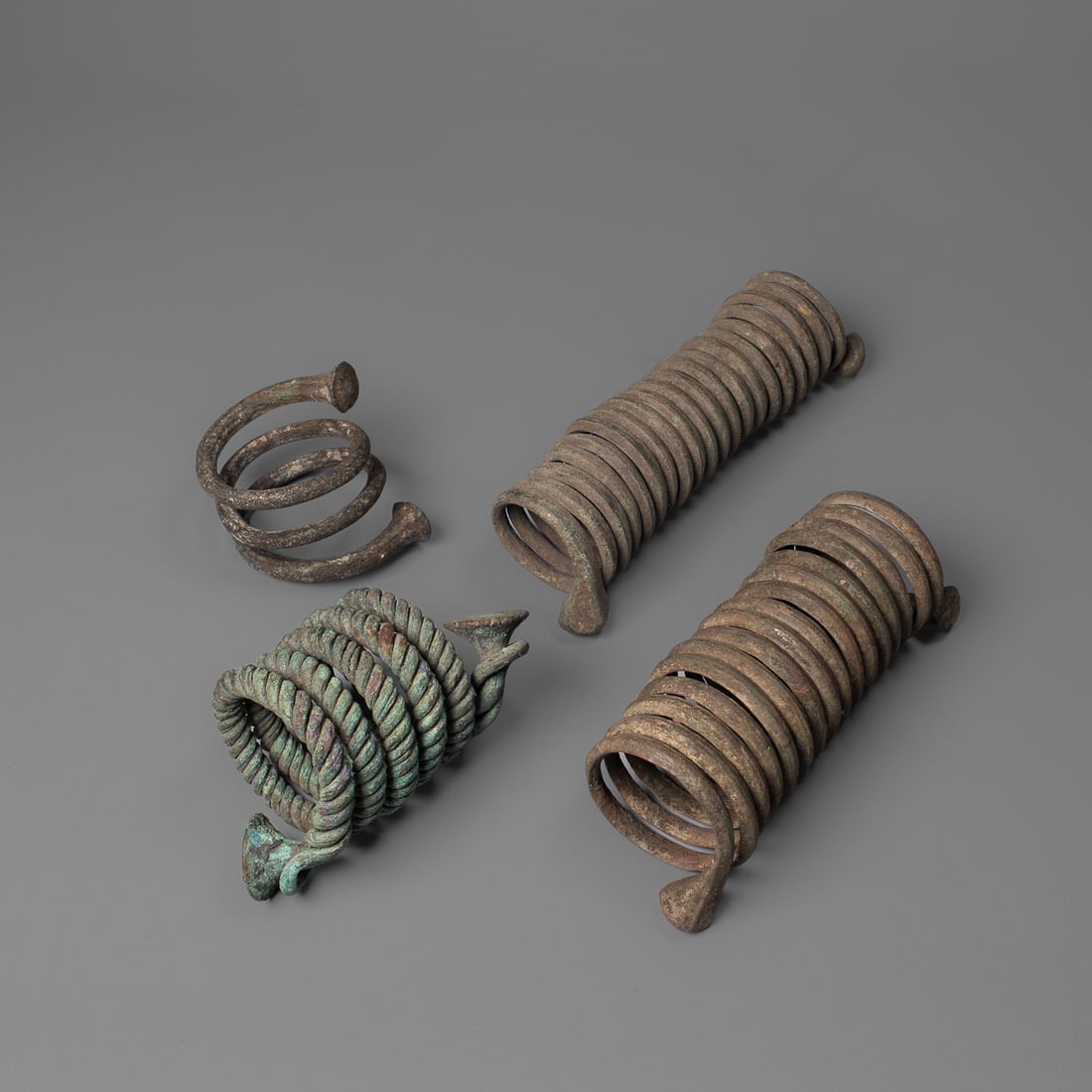 Four Obolo currency objects - 4