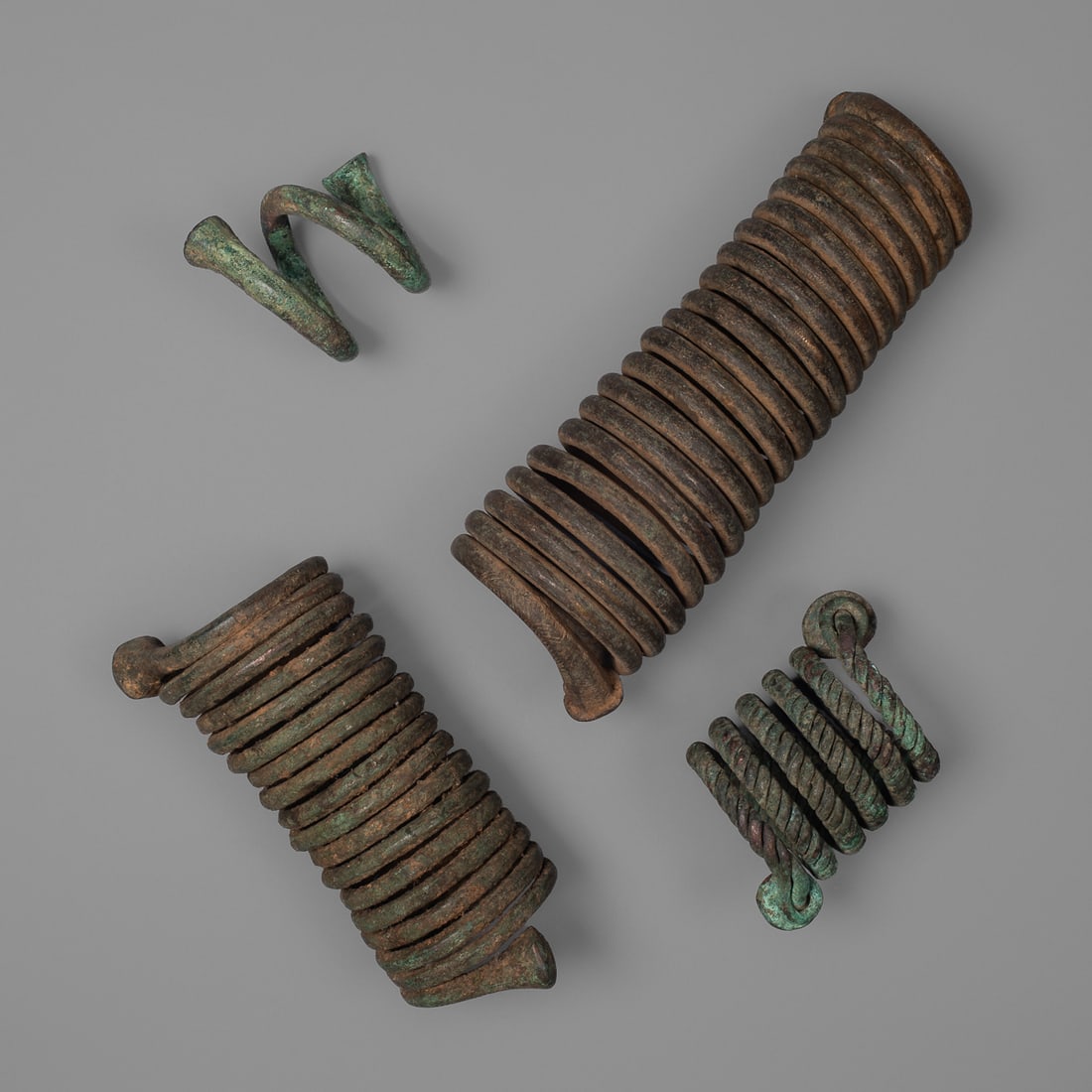 Four Obolo currency objects - 2