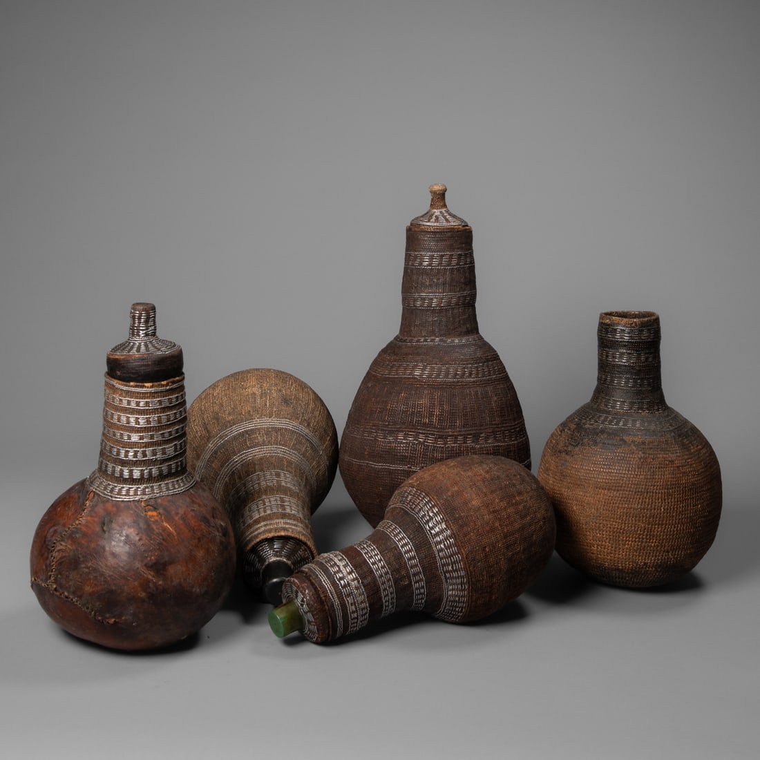 Five woven Borana baskets (1 of 4)