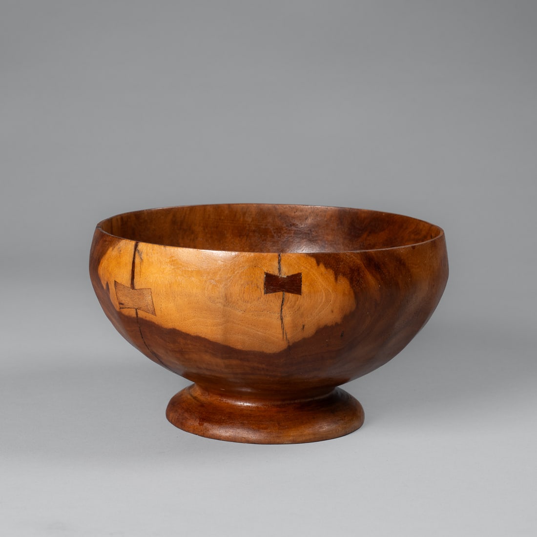 A Hawaiian pedestal bowl, umeke la'au (1 of 5)