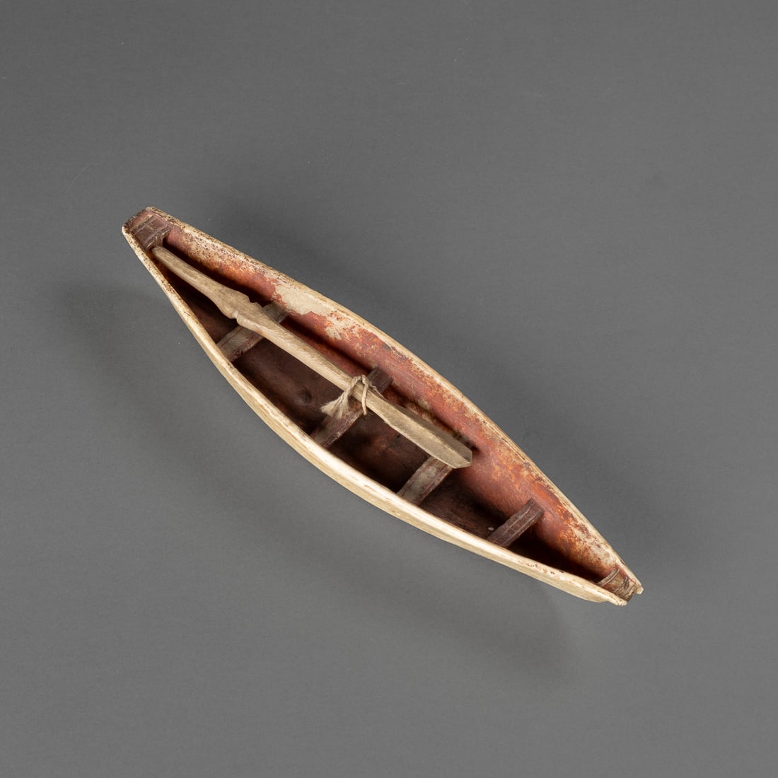 An Eskimo model Umiak - 3