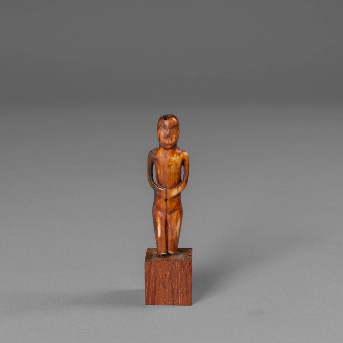 An Eskimo human effigy needle case (1 of 5)