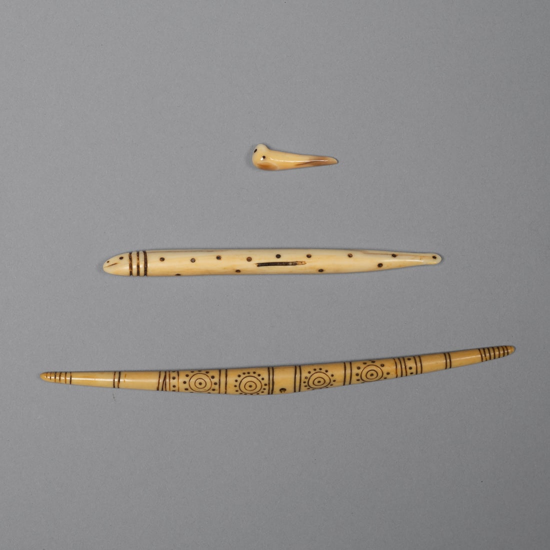 Three Bering Sea Eskimo Objects (1 of 2)