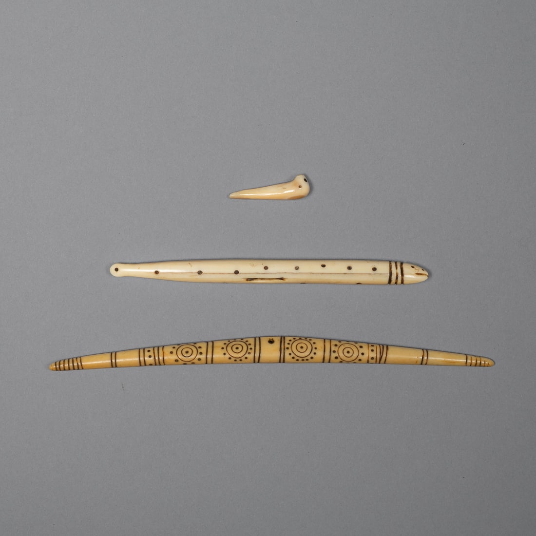 Three Bering Sea Eskimo Objects - 2