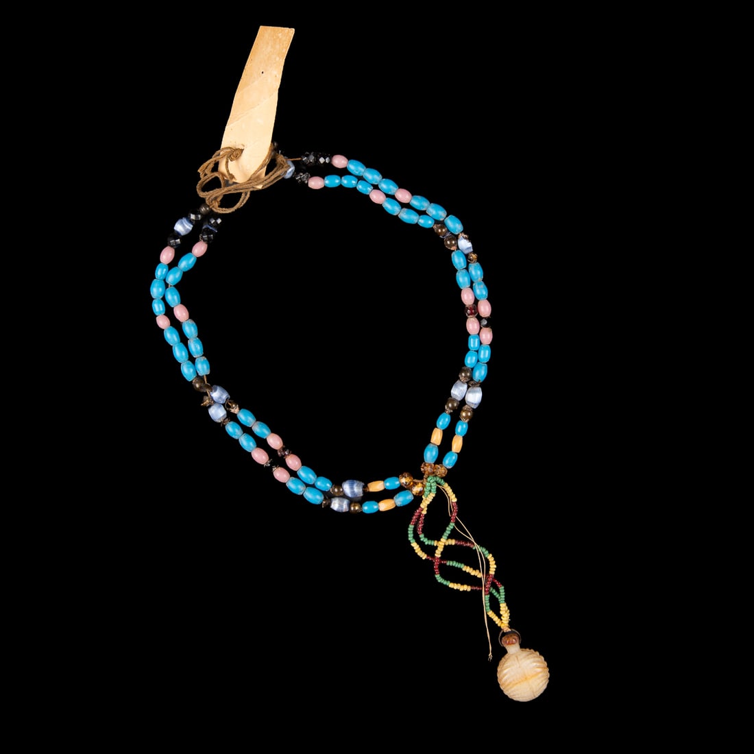 An Apache beaded necklace - 2