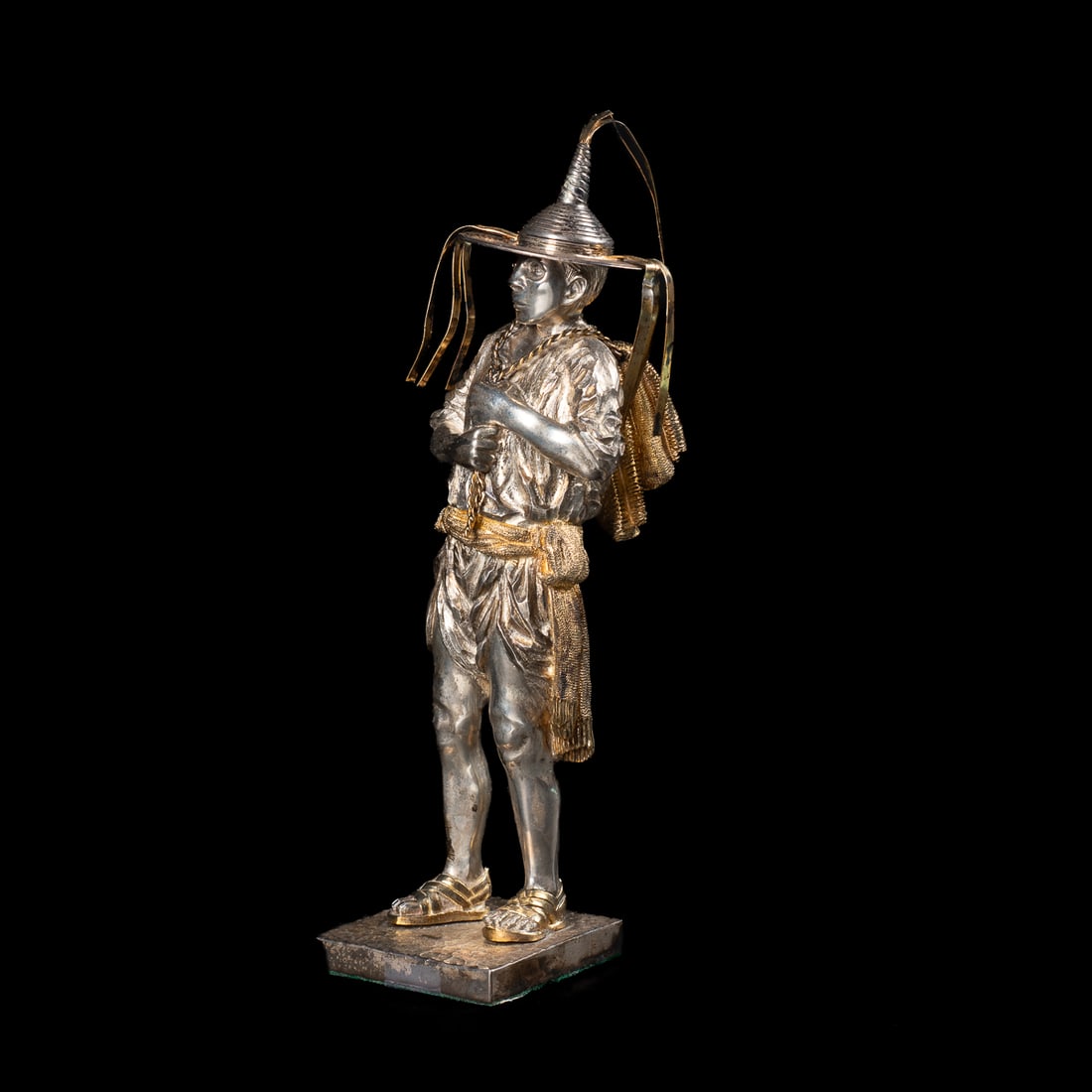 A Tane silver standing figure - 2