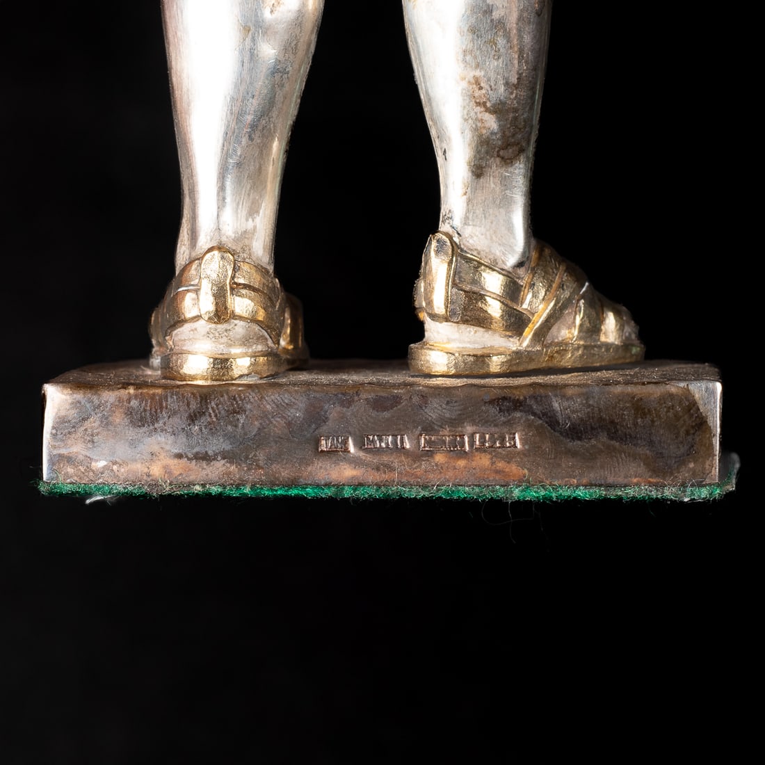 A Tane silver standing figure - 6