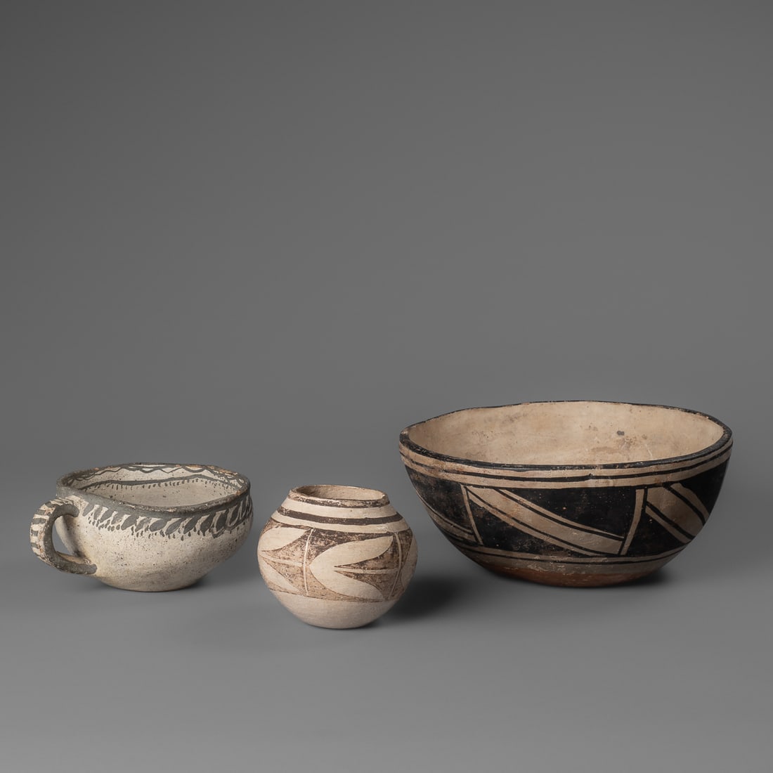 Southwestern pottery group (1 of 5)
