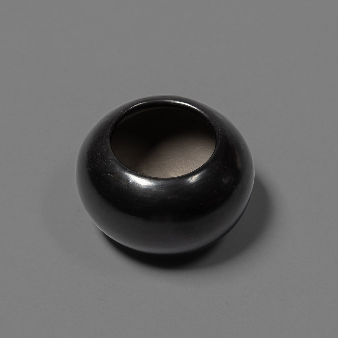 A San Ildefonso blackware jar (1 of 4)