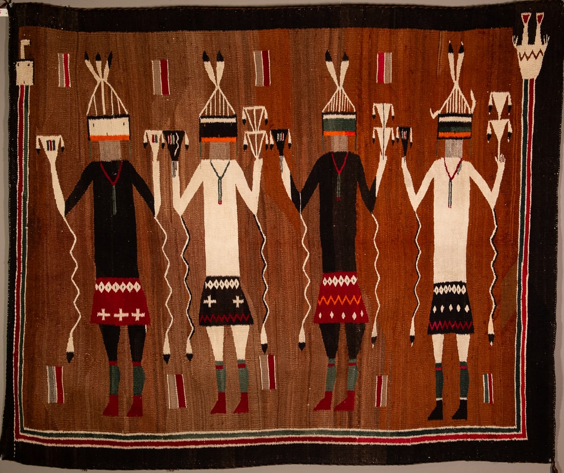 A Navajo Yei rug (1 of 6)